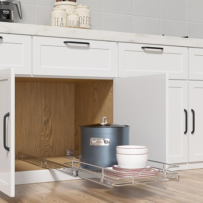 OCG Pull Out Cabinet Organizer, Pull out Shelves - Image 3