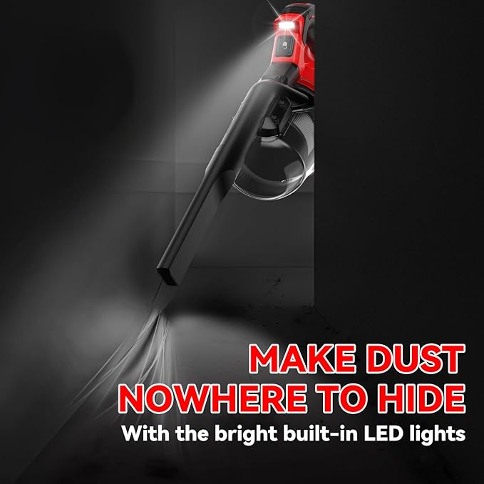 KXX Cordless Vacuum for Milwaukee M18 Battery, 5 in 1 Handheld Electric Vacuum - Image 6
