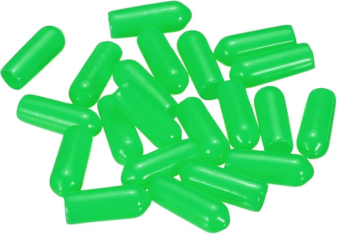 uxcell 20pcs Rubber End Caps 5mm ID Vinyl PVC Round Tube Bolt Cap Cover Screw - Image 4