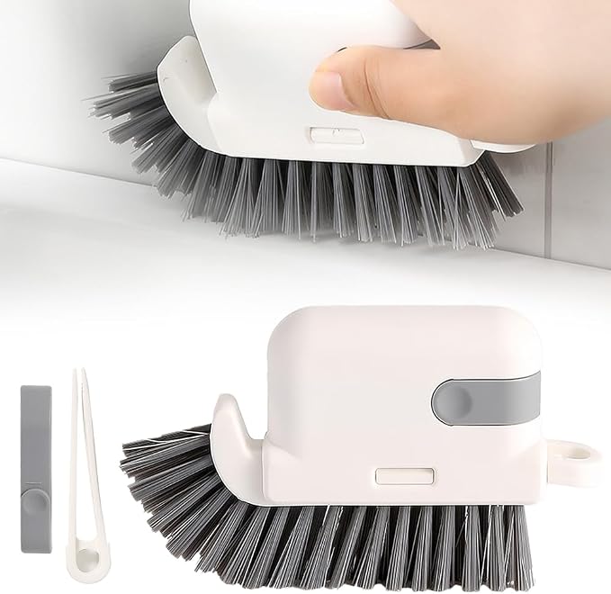 3 in 1 Groove Cleaning Brush, 2025 New Multifunction Window Track Cleaner Brush by Happiness
