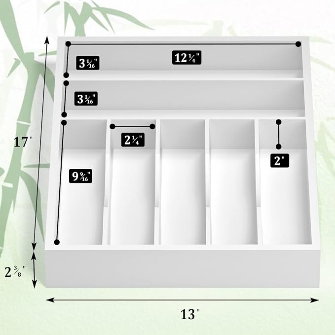 Utensil Organizer Silverware Drawer Organizer - Image 4
