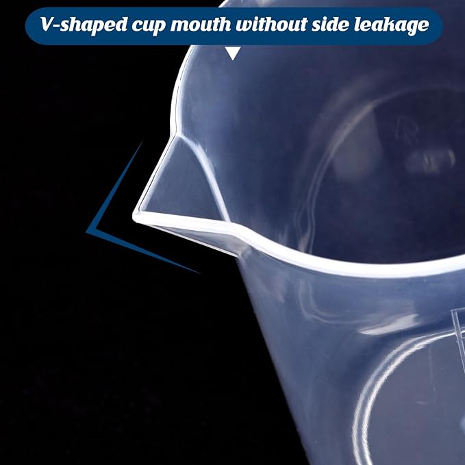 Plastic Measuring Cups, for Liquid Measurement and Scientific Experiments - Image 5