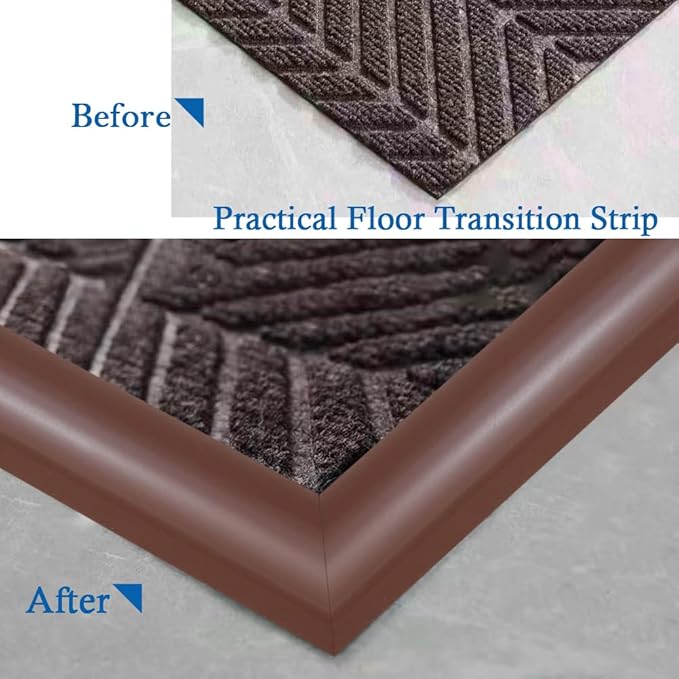 Floor Transition Strip Self Adhesive Carpet & Flooring Transitions Edging Trim - Image 7
