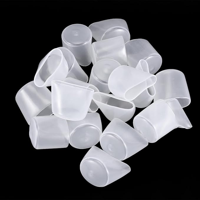 uxcell 20pcs Rubber End Caps 29mm ID Vinyl PVC Round Tube Bolt Cap Cover Screw - Image 4