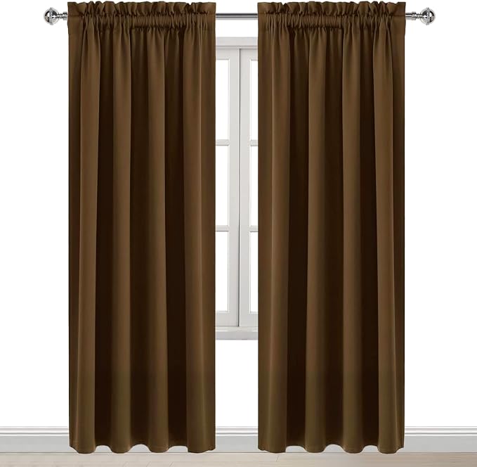 DWCN Blackout Curtains for Bedroom – Rod Pocket Thermal Insulated Noise - Image 9