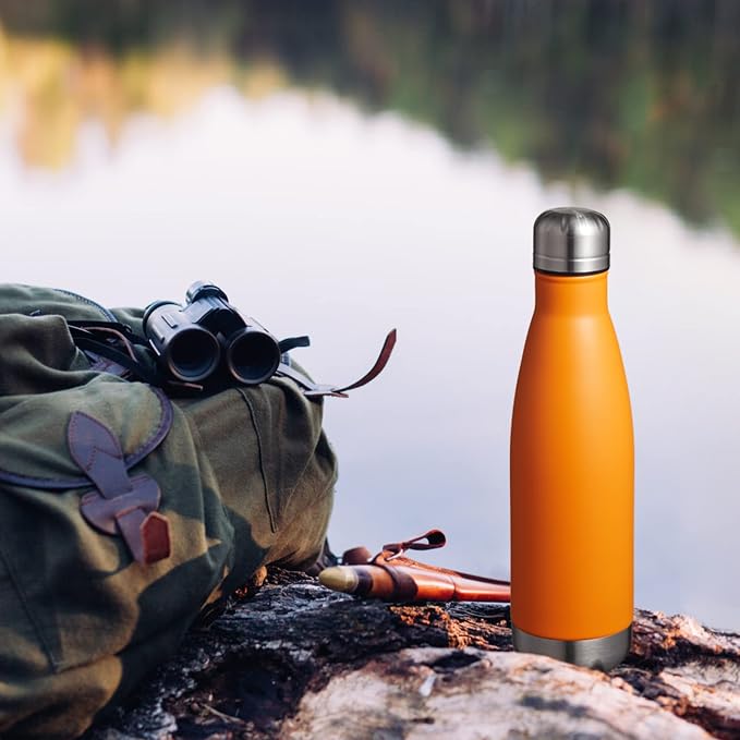 MEWAY 17oz Sport Water Bottle 12 Pack Vacuum Insulated Stainless Steel - Image 4