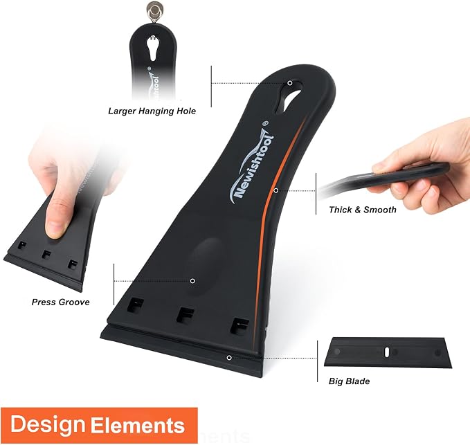 NewishTool Plastic Razor Scraper - Image 5