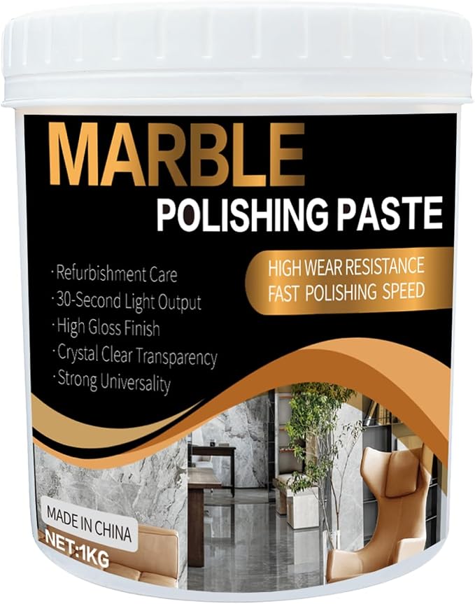 Marble Polishing Paste, Professional Marble Cleaner & Quartz Polish, Stone by Unknown