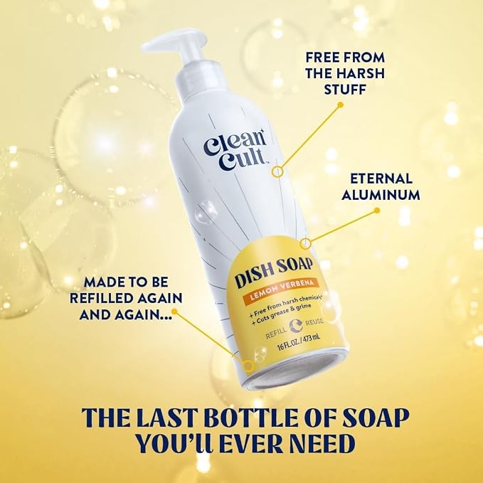 Bundle of Cleancult Dish Soap Liquid Refills - Image 6