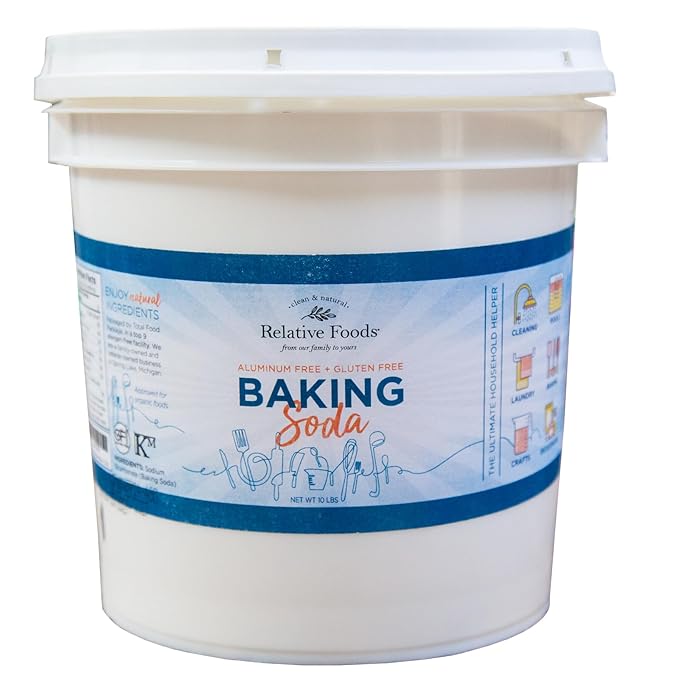 Bulk Baking Soda for Cooking, Deodorizing & More by RelativeFoods