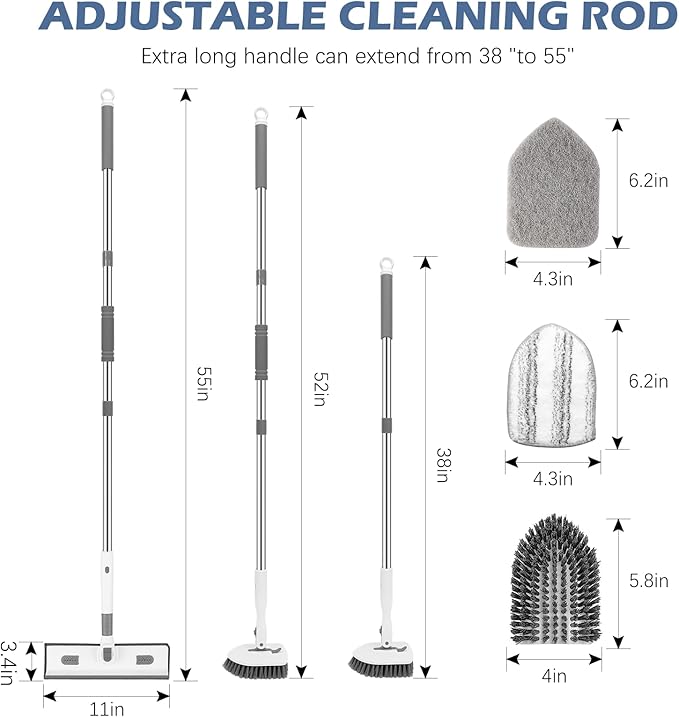 SetSail 4-in-1 Tile Tub Floor Scrubber - Image 2