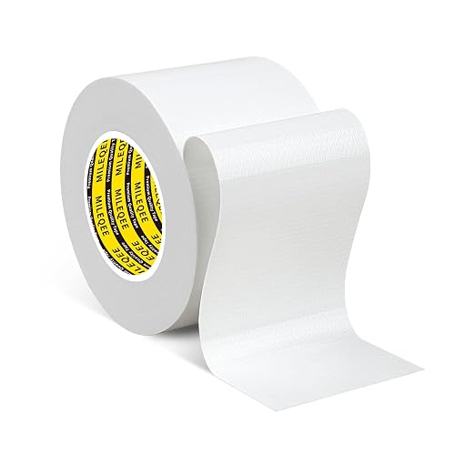 Duct Tape Heavy Duty Single Sided, Strong Adhesive High Strength, Waterproof by MILEQEE