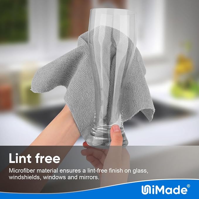 Microfiber Cleaning Cloth, 100 Sheets Microfiber Towels - Image 5