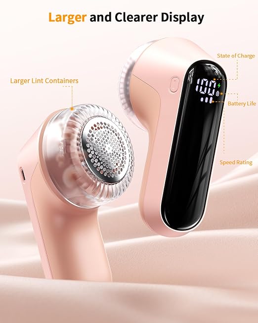 Fabric Shaver, Rechargeable Lint Shaver - Image 4