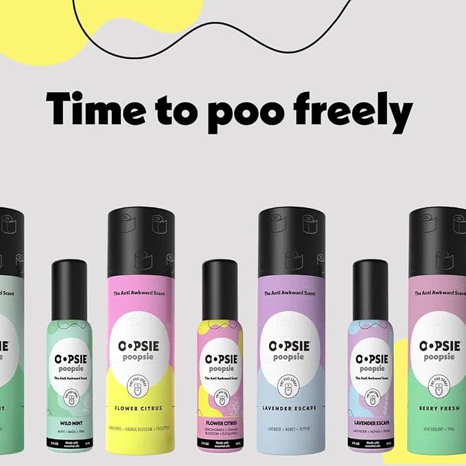 Oopsie Poopsie Pre GO toilet spray, discreet & portable original Pre-poo spray - Image 7
