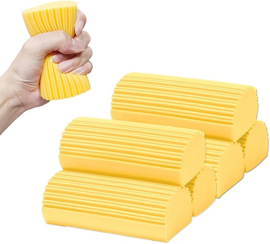 6-Pack Damp Clean Duster Sponge, Magic Sponge Eraser by HDAIUCOV