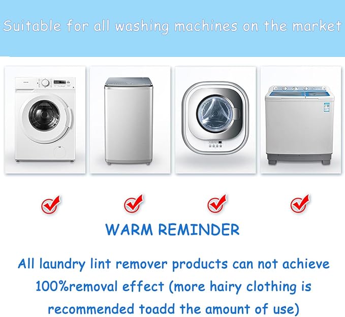 6PCS Reusable Pet Hair Remover for Laundry - Image 9