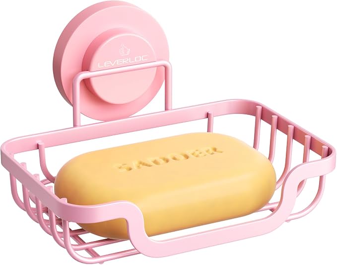 LEVERLOC Soap Dish, Soap Bar Holder by LEVERLOC