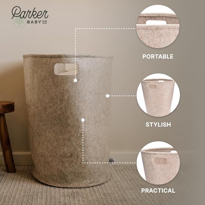 Parker Baby Nursery Laundry Hamper - Image 4