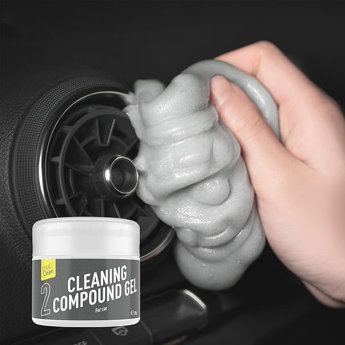 CLICK CLEAN Cleaning Gel for Car, 7oz Car Detailing Tools, Cleaning Putty Gel by CLICKCLEAN