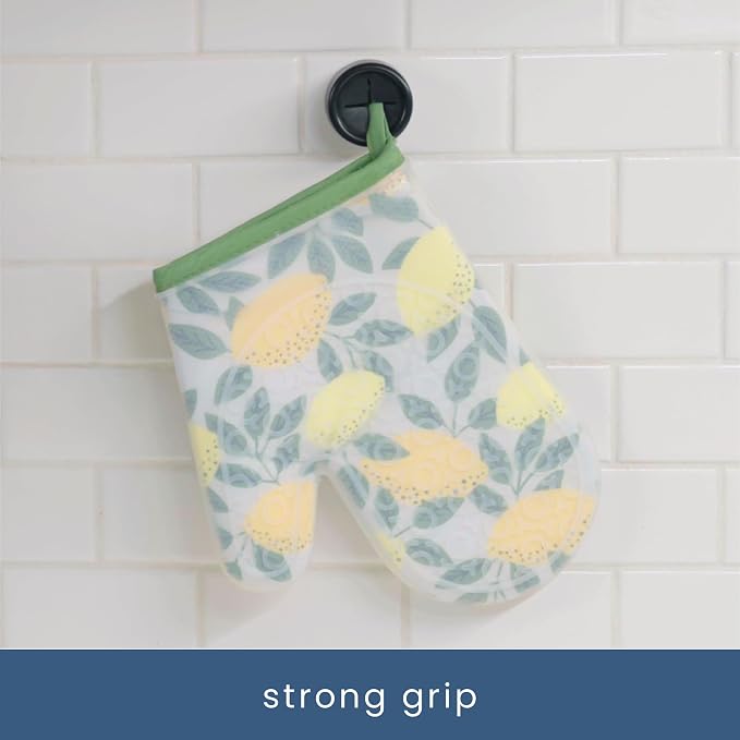 S&T INC. Round Adhesive Push Towel Hooks - Image 5