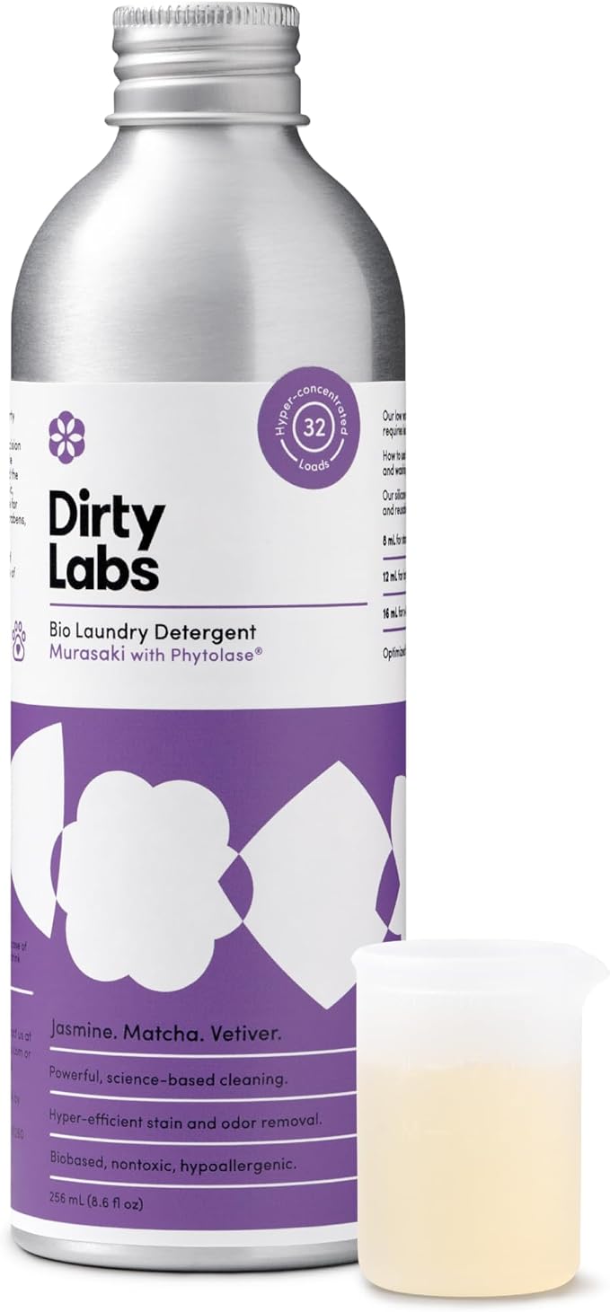 Dirty Labs | Murasaki Scent | Bio Enzyme Liquid Laundry Detergent | 32 Loads | by DirtyLabs