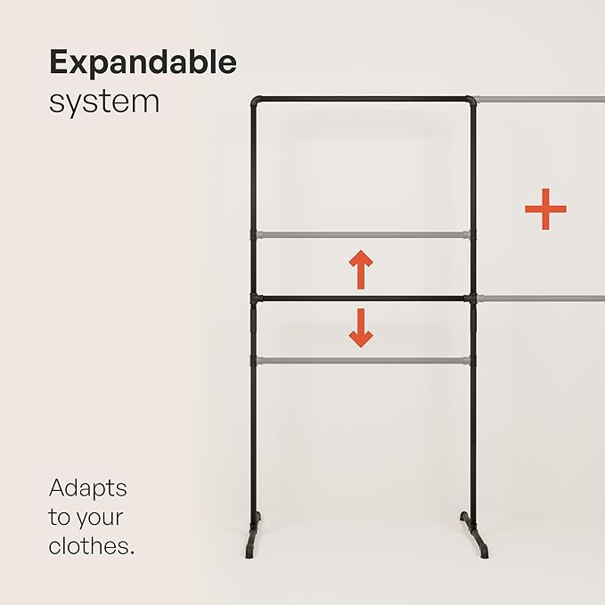 pamo Industrial Pipe Clothing Rack - Image 6