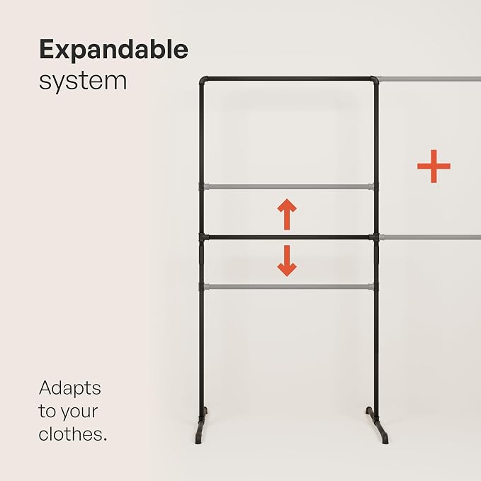 pamo Industrial Pipe Clothing Rack - Image 6