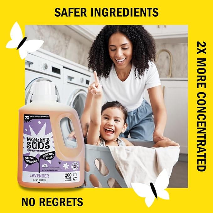 Molly's Suds Liquid Laundry Detergent | Clean Laundry Detergent Soap - Image 3