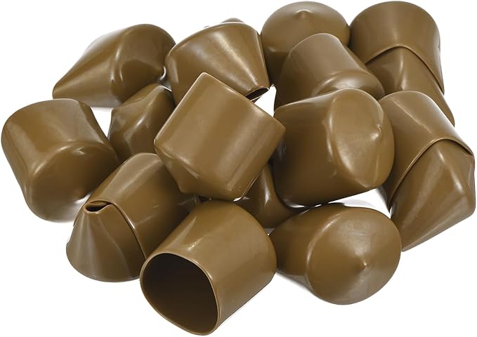 uxcell 20pcs Rubber End Caps 35mm ID Vinyl PVC Round Tube Bolt Cap Cover Screw - Image 4