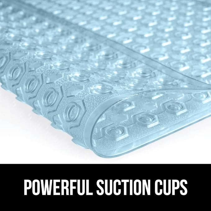 GORILLA GRIP Patented Square Shower Stall Mat, Small Bathtub Floor Mats - Image 3