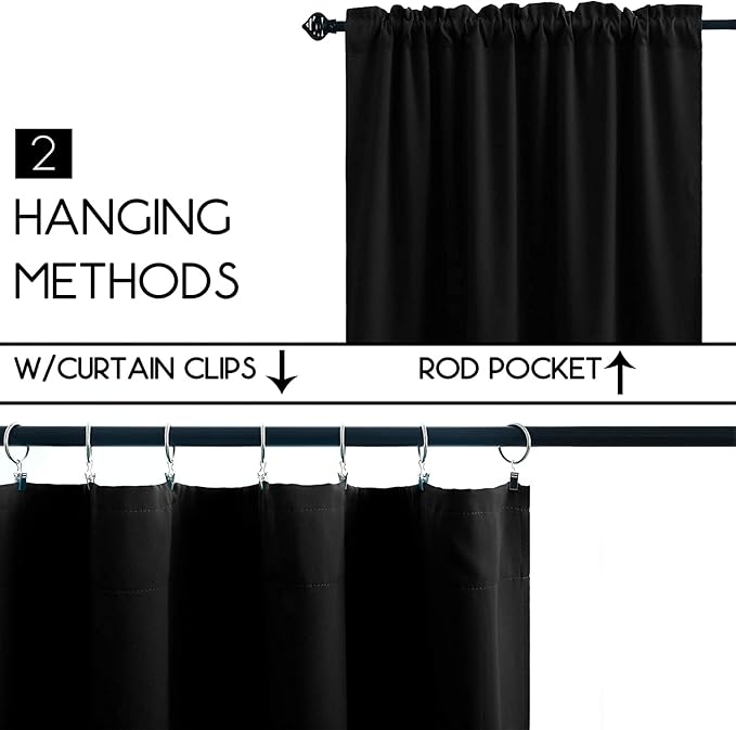Pickluc 24 Inch Long Tier Curtains - Image 3
