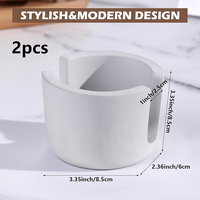 Geelin 2 Pack Diatomite Stone Sponge Holder - Image 2