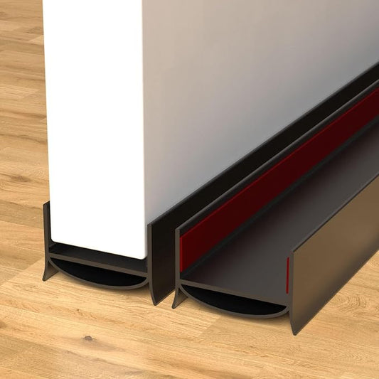 Door Draft Stopper, Strong Adhesive Door Sweep by YYGCL