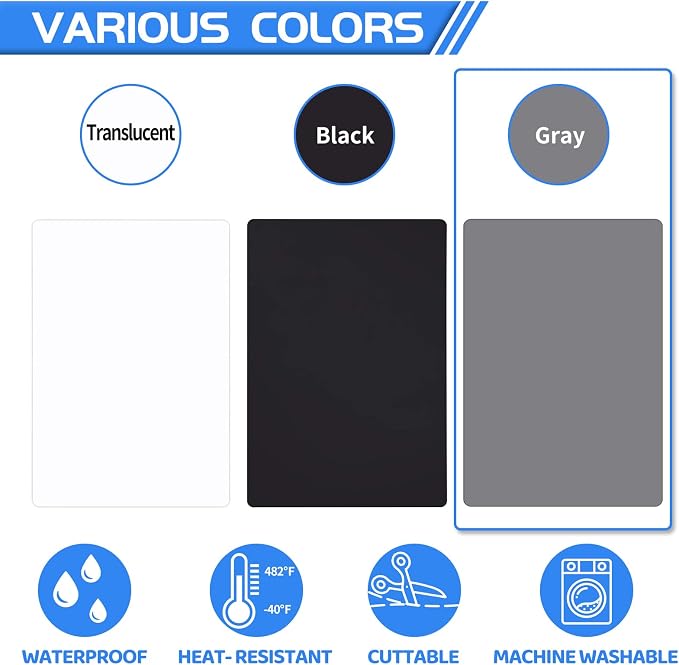 Warome Silicone Mats for Kitchen Counter, Extra Large Silicone Countertop - Image 8