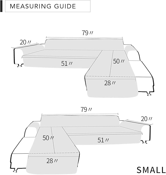 Easy-Going L Shape Sectional Sofa Cover - Image 6