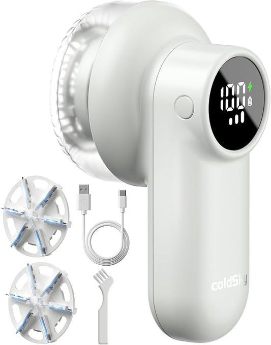 coldSky Rechargeable Fabric Shaver, Lint Shaver by Fabricshaver