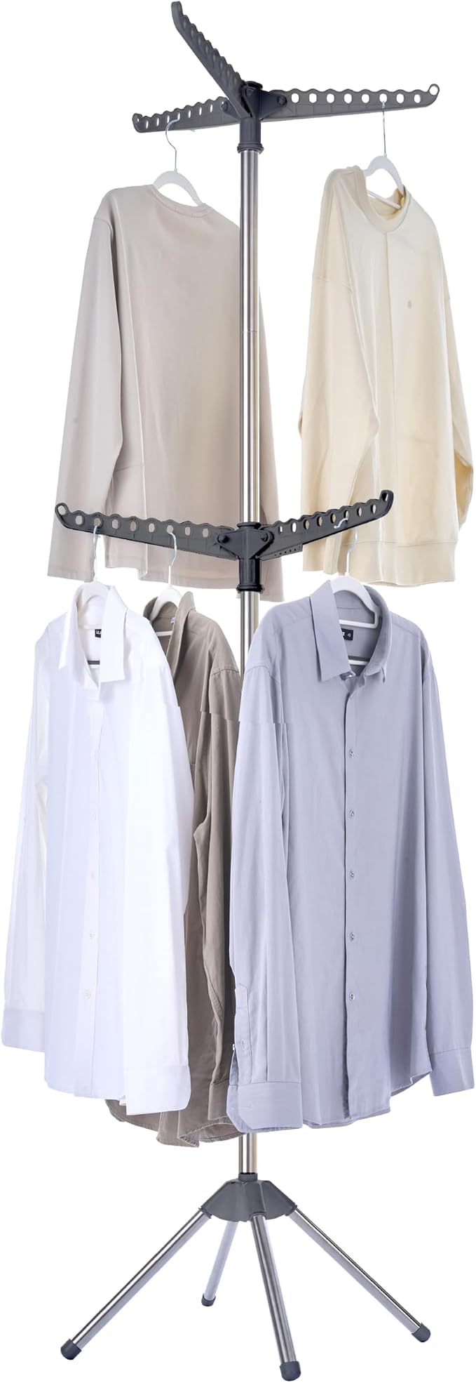 Clothes Drying Rack Foldable, 74.8 inch 2 Tier Laundry Drying Rack by Unknown
