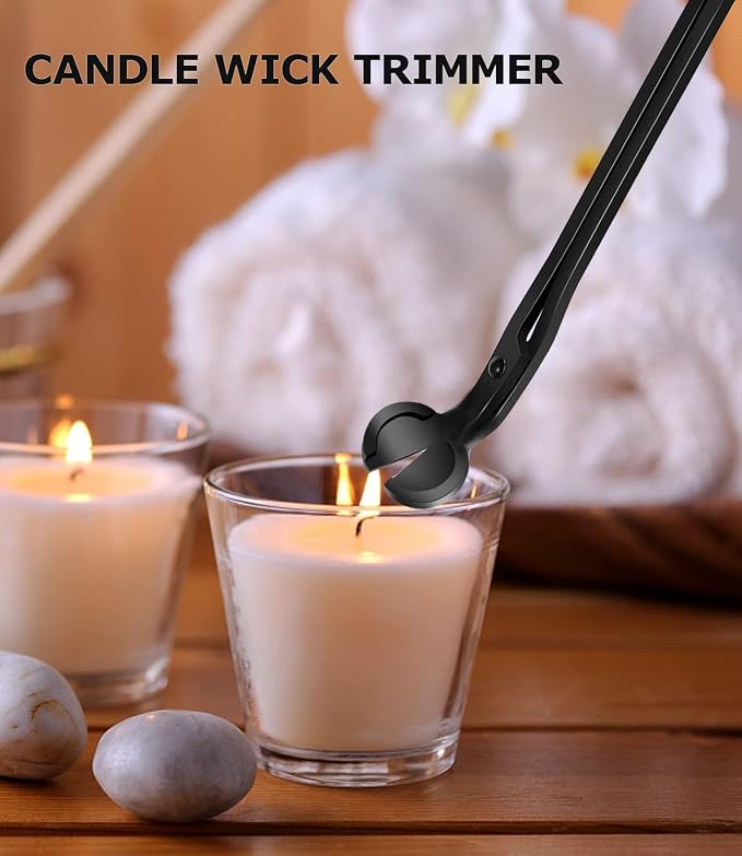 5 IN 1 Candle Wick Trimmer, Electric Candle Lighter Rechargeable, Candle Snuffer - Image 3