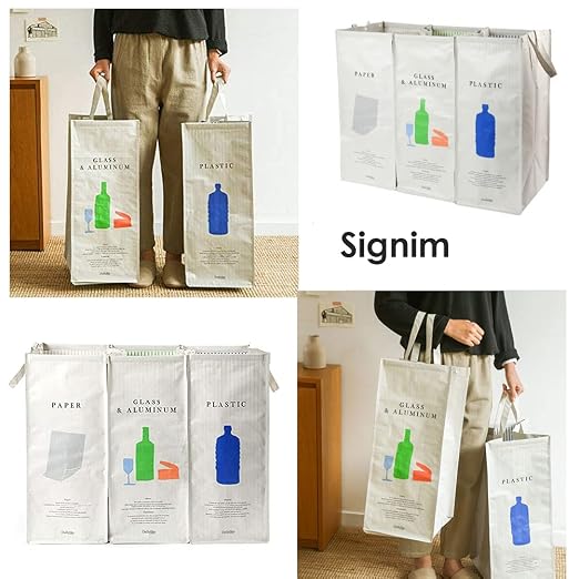 216 Separate Recycling Waste Bin Bags - Image 5