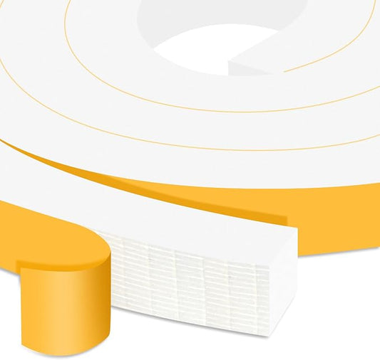 Weather Stripping Door Seal Strip, Strong Adhesive Doors and Windows Insulation by Trisiki