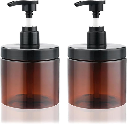Cosywell Pump Bottle Dispenser Shampoo and Conditioner Dispenser 2 Pack by Cosywell