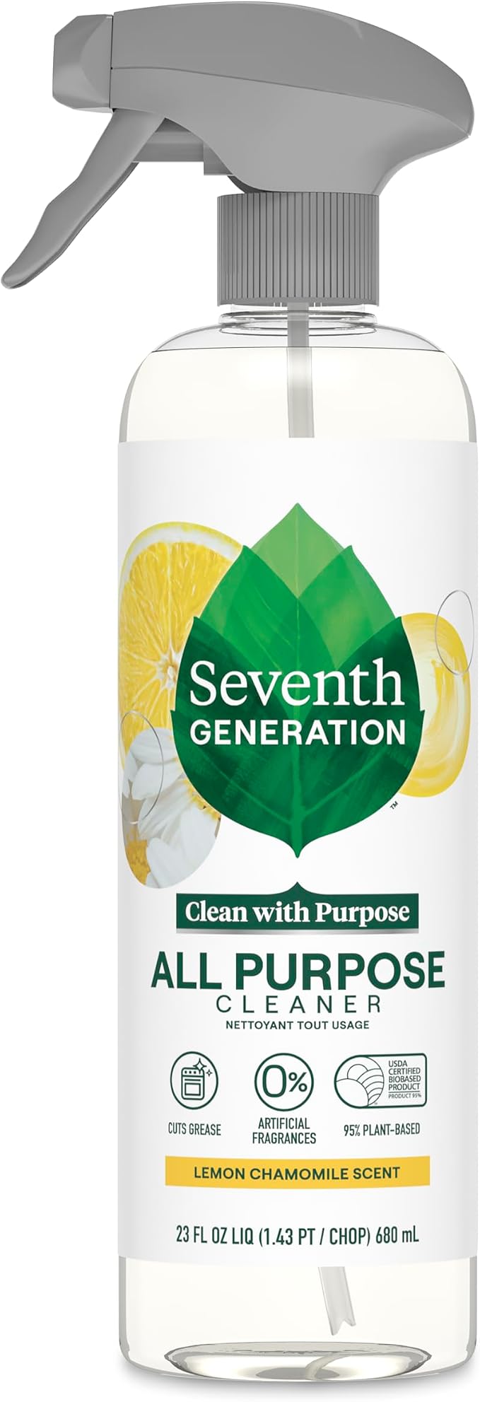 Seventh Generation All Purpose Cleaning Spray Lemon Chamomile scent Surface by SeventhGeneration