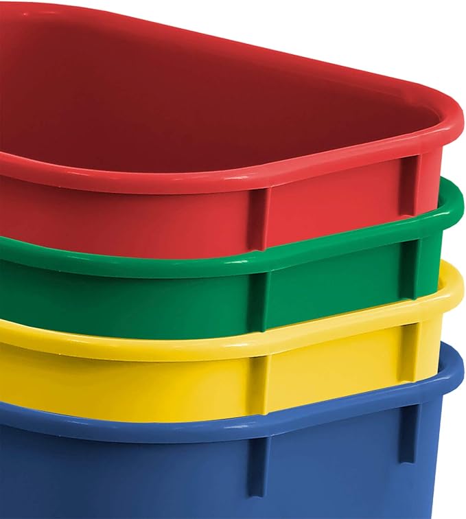 Acrimet Wastebasket Bin for Recycling, 6.75 Gallon/ 27 Quart/ 25.552 Liter - Image 8