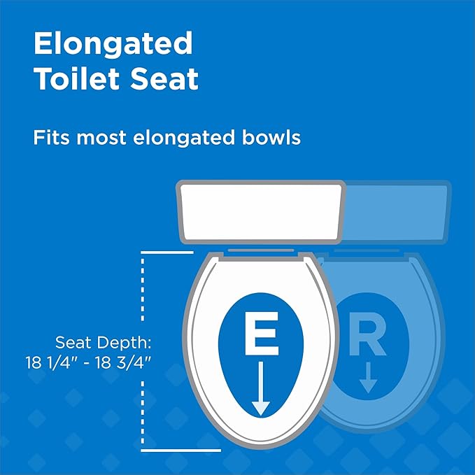 Gerber Universal Elongated Toilet Seat - Image 3