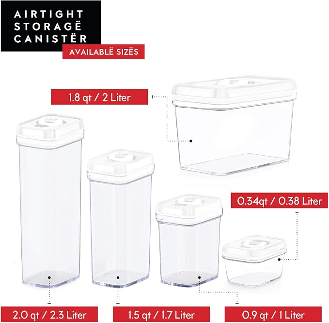 DWËLLZA KITCHEN Airtight Food Storage Containers - Image 9