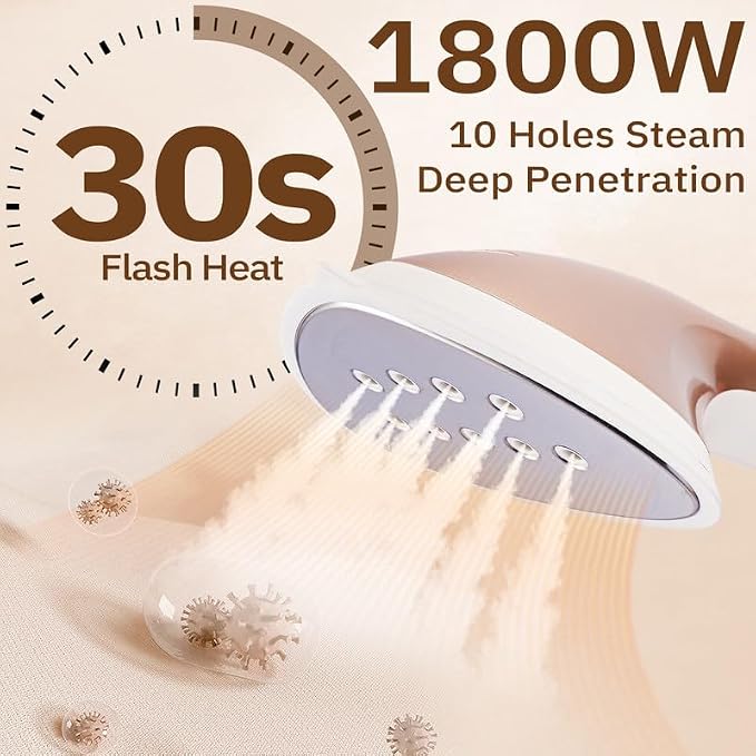 Steamer for Clothes, 1800W Standing Garment Steamer - Image 2