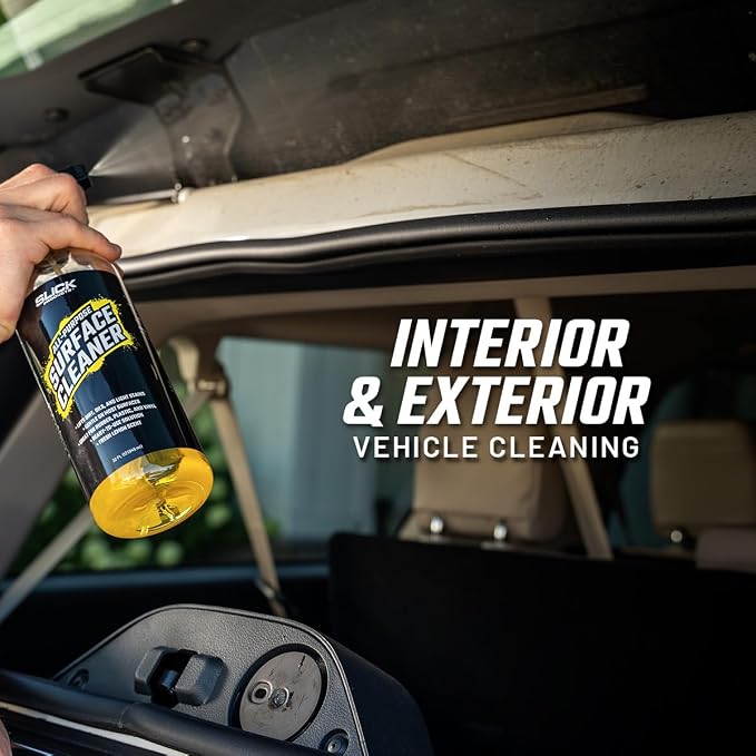 Slick Products All-Purpose Surface Cleaner – Heavy-Duty Interior & Exterior Car - Image 8
