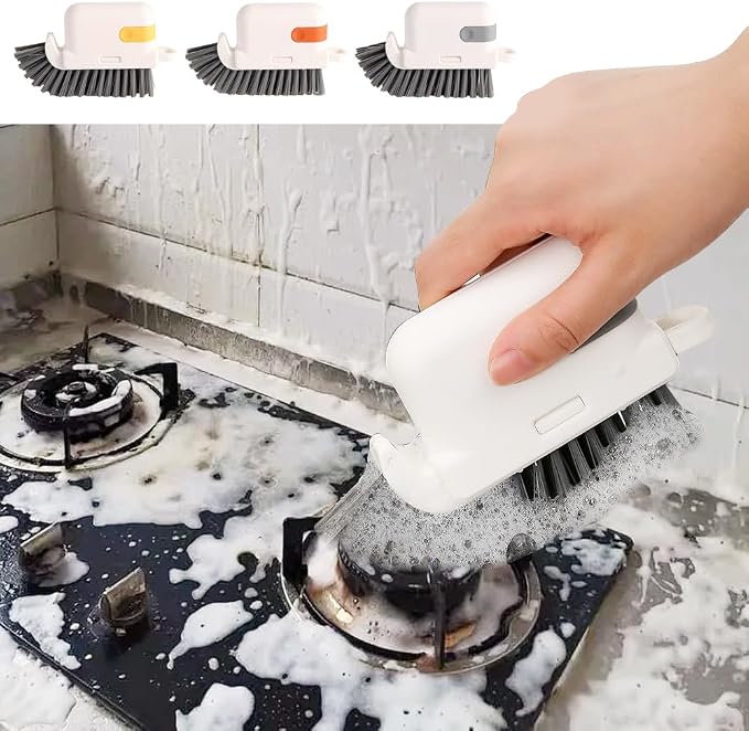 Window Cleaning Brush, 3-in-1 2025 New Magic Window Groove Cleaning Brush Set - Image 5
