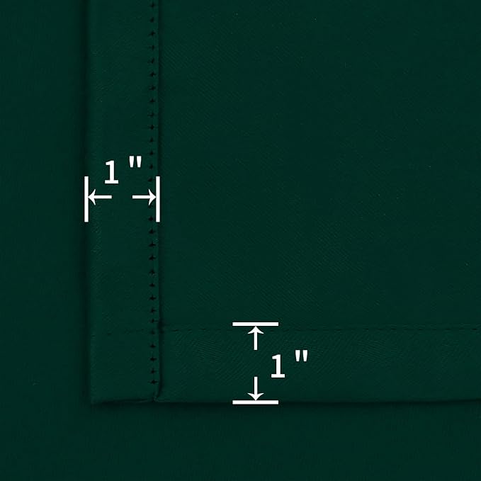 BGment Emerald Green Blackout Curtains 45 Inch Length - Image 6